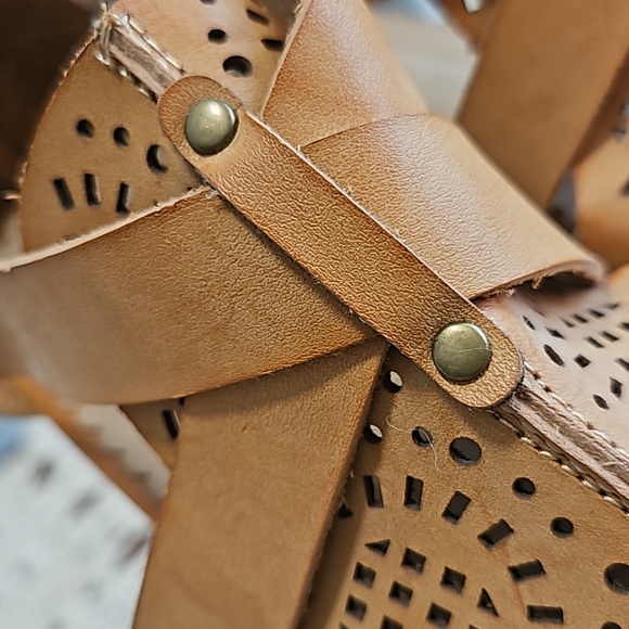 City Snappers platform wedge heels size 9 - Picture 12 of 12